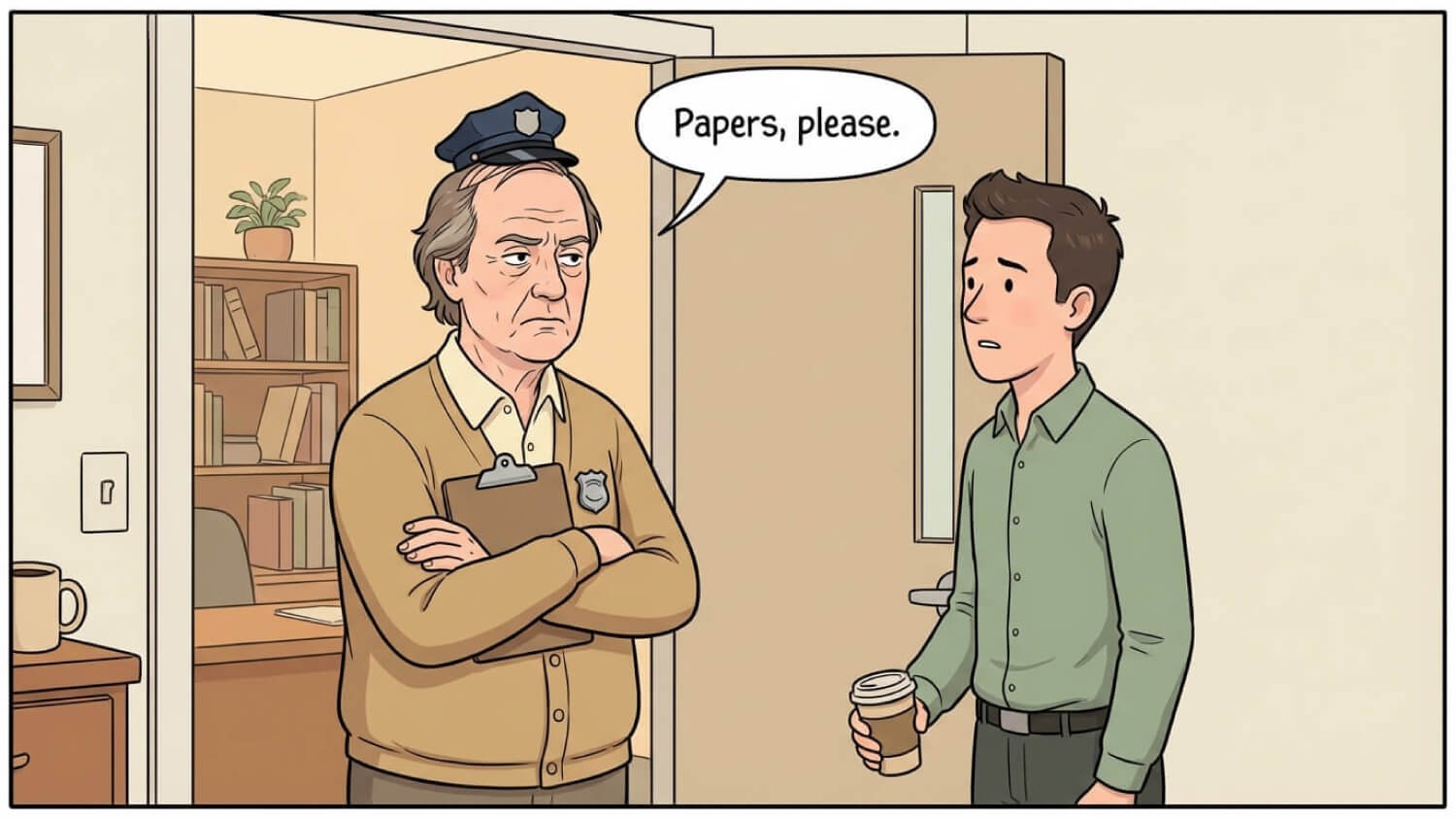 I stopped being the W-9 police.