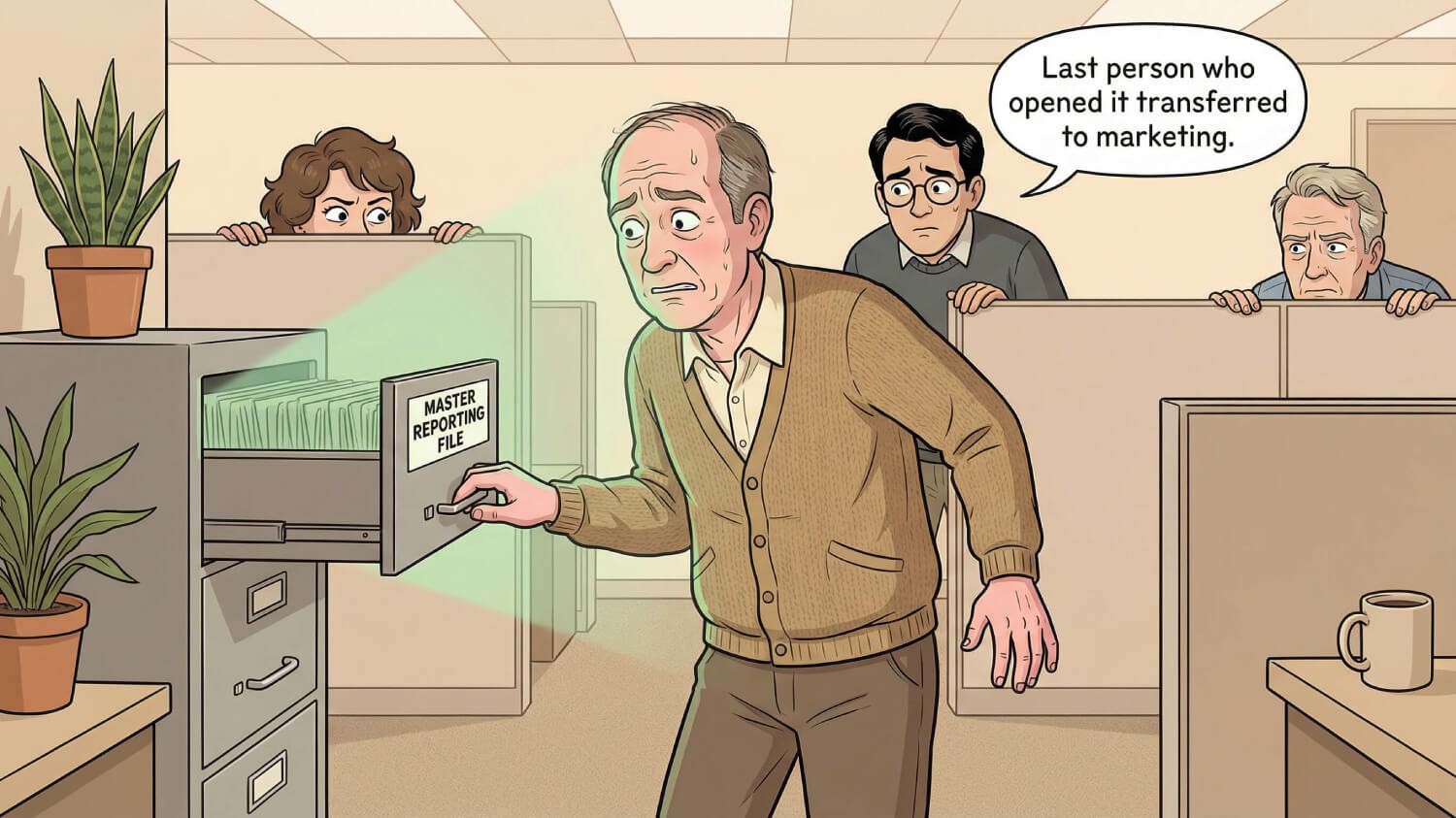 I inherited a spreadsheet with 47 sheets and zero documentation. This is fine.