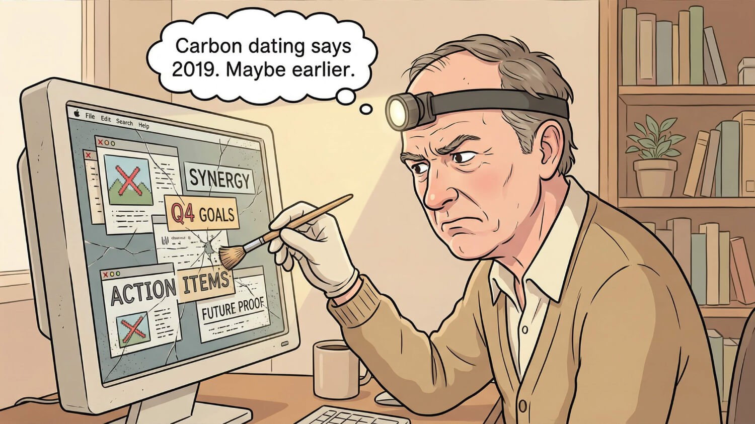 I stopped making presentations. Now I just describe them.