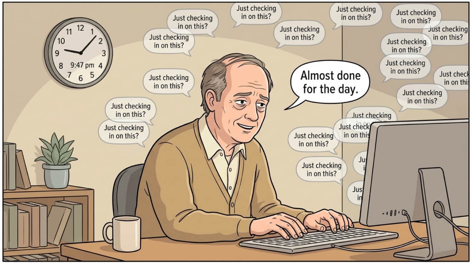 I stopped being a bottleneck. My team barely noticed.