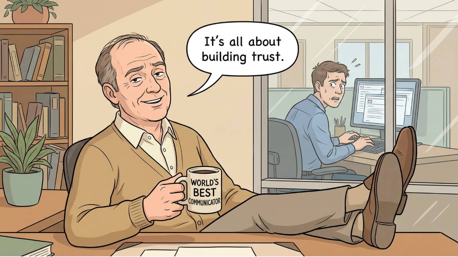 My clients think I'm on top of everything. I'm not.