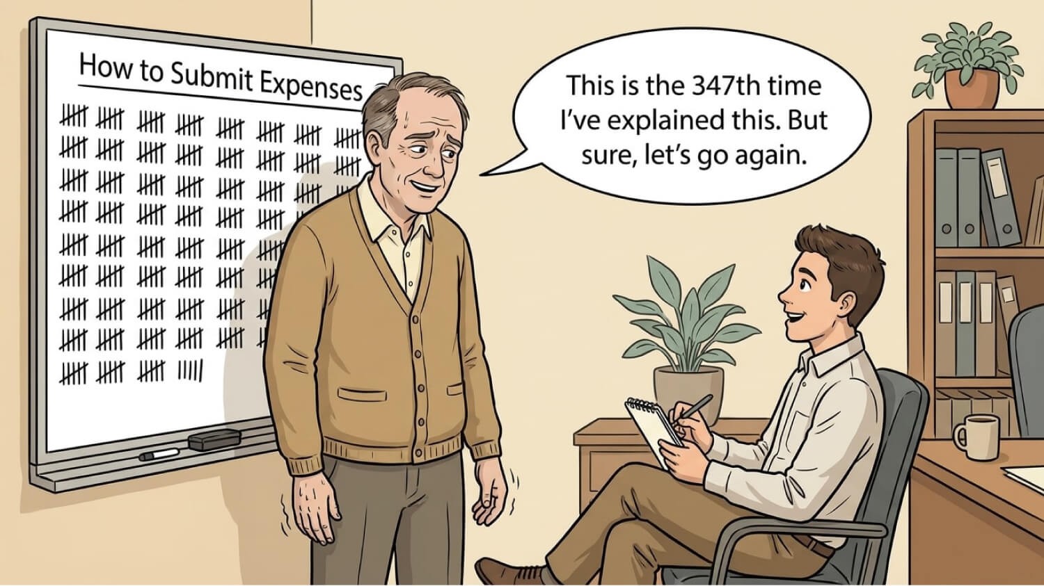 I documented 47 processes while eating a sandwich.